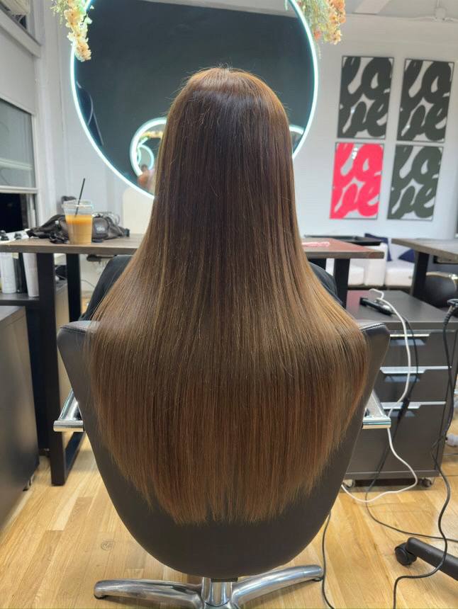 Nano capsule result for fine hair